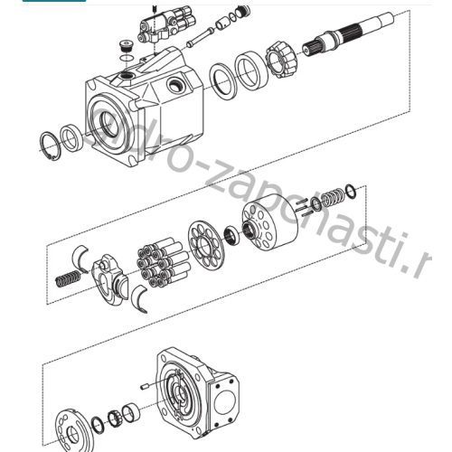 Гидравлический насос Danfoss 83015226