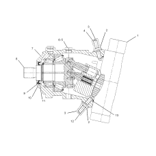 Ремонт гидравлического насоса Parker PGP511A0210CA1H2WP3P2B1B1