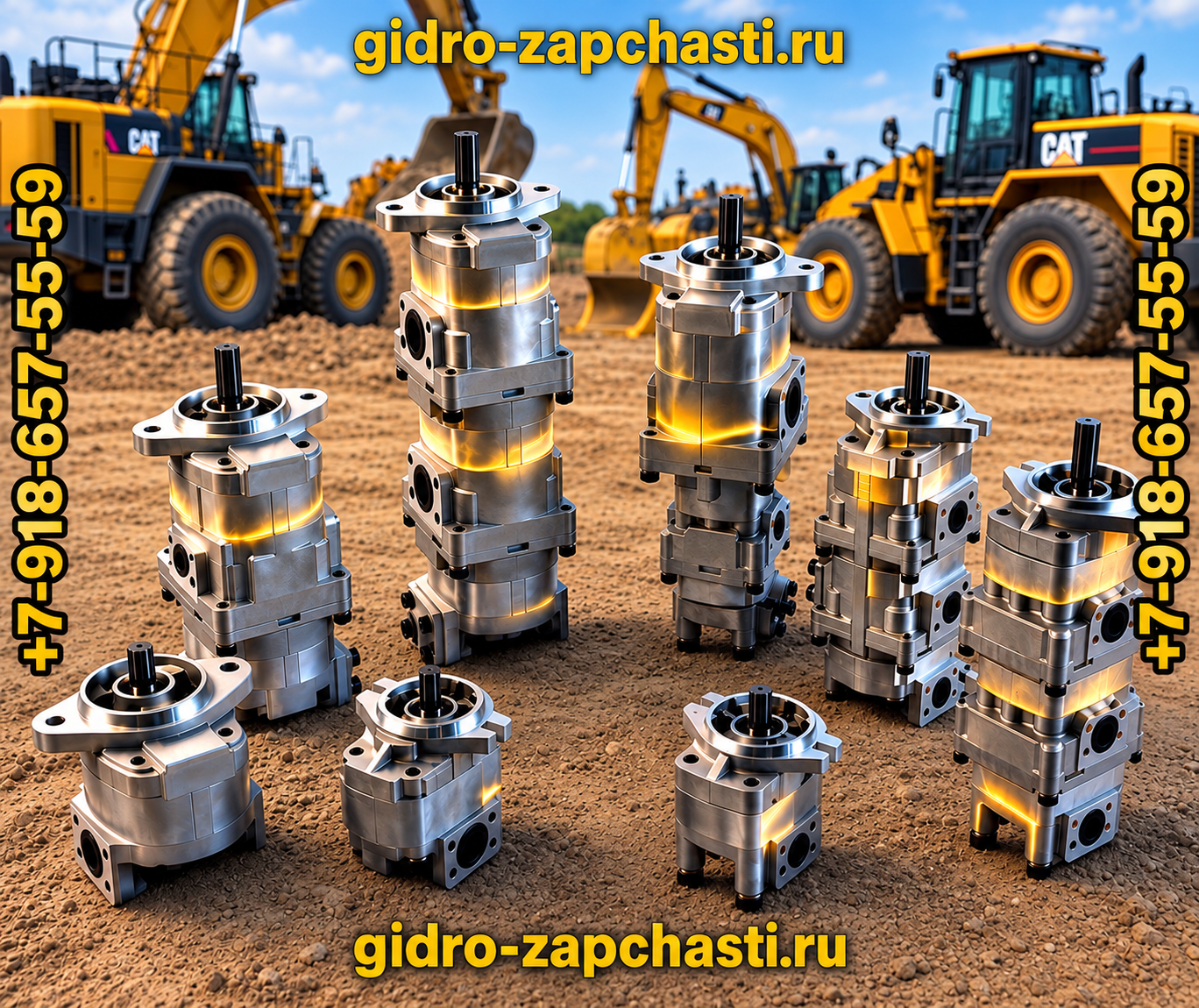 Гидронасос для JCB-1